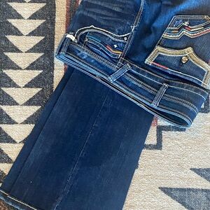 Ariat Women's Boot Cut Jeans - Deep Blue